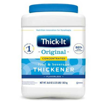 Food and Beverage Thickener Thick-It® Original Concentrated 36 oz. Canister Unflavored Powder IDDSI Level 0 Thin J587-C6800 Case of 6