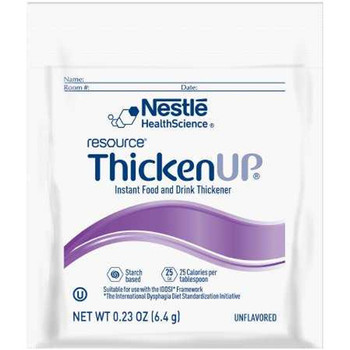 Food and Beverage Thickener Resource Thickenup 6.4 Gram Individual Packet Unflavored Powder Varies By Preparation 22540000 Each/1