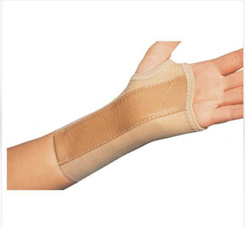 Wrist Splint PROCARE Cotton / Elastic Left Hand Beige Medium 79-87085 Each/1