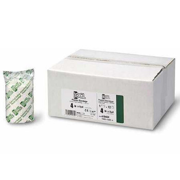 Plaster Bandage OCL Green Label 4 Inch X 15 Foot Plaster of Paris White 41945X Dozen/12