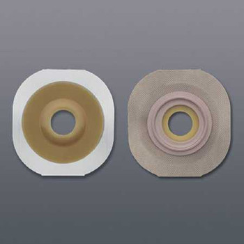 Colostomy Barrier FlexWear Pre-Cut Standard Wear Tape 1-3/4 Inch Flange Green Code Hydrocolloid 7/8 Inch Stoma 14503 Box/5