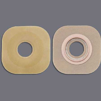 Colostomy Barrier New Image Flextend Pre-Cut Extended Wear Without Tape 1-3/4 Inch Flange Green Code Hydrocolloid 1-1/4 Inch Stoma 16106 Box/5