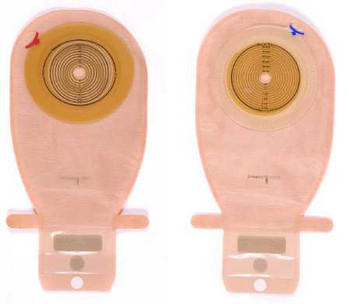 Colostomy Pouch Assura New Generation One-Piece System 11-1/2 Inch Length 3/4 to 1-3/4 Inch Stoma Drainable Convex Trim To Fit 14512 Box/10