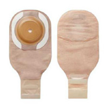 Filtered Ostomy Pouch Premier Flextend One-Piece System 12 Inch Length 1/2 to 1 Inch Stoma Drainable Soft Convex Trim To Fit 8674 Box of 5