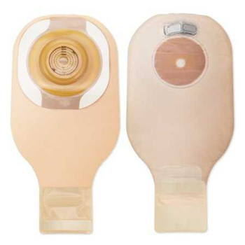 Filtered Ostomy Pouch Premier Flextend One-Piece System 12 Inch Length 2-1/8 Inch Stoma Drainable Soft Convex Trim To Fit 86711 Box/5