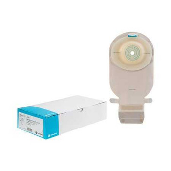 Filtered Ostomy Pouch SenSura Mio Convex One-Piece System 11 Inch Length Maxi 3/8 to 1-11/16 Inch Drainable Deep Convex Trim To Fit 16767 Box/10
