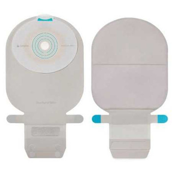 Filtered Ostomy Pouch SenSura Mio One-Piece System Midi 3/8 to 1-3/4 Inch Stoma Drainable Flat Trim To Fit 10461 Box/10