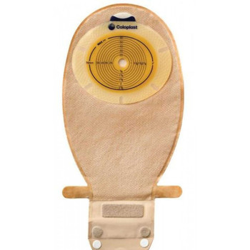 Ostomy Pouch SenSura One-Piece System 11-1/2 Inch Length Maxi 1-1/2 Inch Stoma Drainable Flat Pre-Cut 15994 Box/10