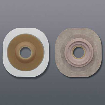 Skin Barrier New Image Flextend Pre-Cut Extended Wear Tape 2-1/4 Inch Floating Flange Red Code 1-1/2 Inch Stoma 14908 Box/5
