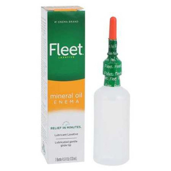 Enema Fleet 4.5 oz. 100% Strength Mineral Oil USP 1649185 Each/1