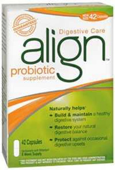 Probiotic Dietary Supplement Align 42 per Bottle Capsule 1912435 BT/1
