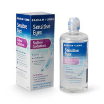 Contact Lens Solution Sensitive Eyes® Plus 12 oz. Solution 10119000238 Pack of 1