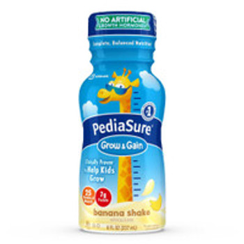 Pediatric Oral Supplement PediaSure® Grow & Gain Shake Baa Flavor 8 oz. Bottle Liquid Calories 58052 Case of 24
