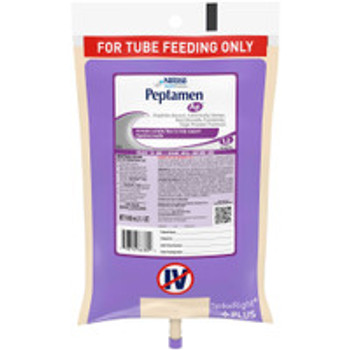 Tube Feeding Formula Peptamen AF® Unflavored Liquid 1000 mL Ready to Hang Prefilled Container 00798716763905 Pack of 1