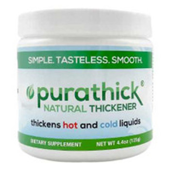 Food and Beverage Thickener purathick 4.4 oz. Jar Unflavored Powder IDDSI Level 1 Slightly Thick PUR-WHO-001N Pack of 1