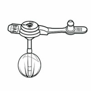 Low Profile Gastrostomy Tube Kit MIC-Key® 24 Fr. 4.5 cm Tube Silicone Sterile 0120-24-4.5 Pack of 1