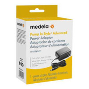 Breast Pump Power Adapter Medela Pump In Style® For 9 Volt Pump In Style® Advanced Breast Pumps 101036640 Pack of 1