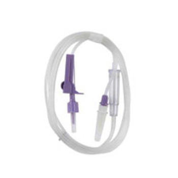 Enteral Feeding Pump Spike Set with ENFit Connector AMSure® PVC NonSterile ENFit® Connector ENF1004K Pack of 1