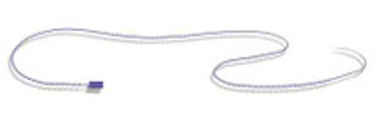 Absorbable Antibacterial Suture with Needle STRATAFIX Symmetric PDS® Plus Polydioxanone with Irgacare MP CT-1 1/2 Circle Taper Point Needle Size 1 Monofilament SXPP1A404 Box of 1