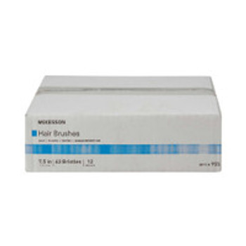 Hairbrush McKesson Plastic Bristles 7.7 Inch 955 Pack of 1