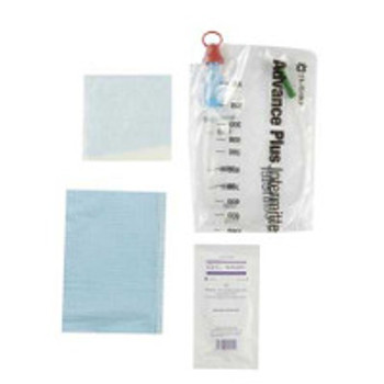 Intermittent Closed System Catheter Tray Advance Plus Straight Tip 14 Fr. Without Balloon PVC 96144 Pack of 1