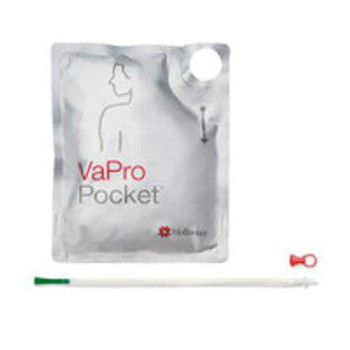 Intermittent Catheter Tray VaPro Plus Pocket® Straight Tip 16 Fr. Hydrophilic Coated Phthalates-Free PVC 71164-30 Pack of 1