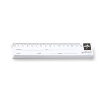 Wound Measuring Ruler Educare® Paper Paper Graduated MSCEDURULER Pad/1