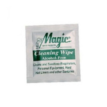 Magic Surface Disinfectant Premoistened Manual Pull Wipe 100 Count Individual Packet NonSterile ST100DN Box of 100