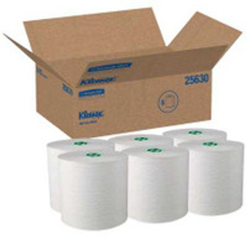Paper Towel Kleenex® MOD Green Hardwound Roll 7-1/2 Inch x 700 Foot 25630 Case of 6