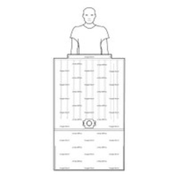 Forced Air Warming Blanket Snuggle Warm® 40 W x 64 L Inch NonWoven SWU-2004 Box of 10