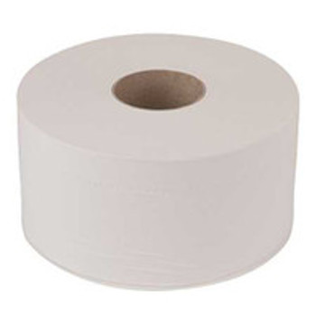 Toilet Tissue TORK® Advanced White 2-Ply Jumbo Size Cored Roll Continuous Sheet 3-3/5 Inch x 751 Foot 12024402 Case of 12