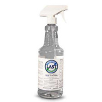 Last Microbiostatic Surface Disinfectant Cleaner Bactericidal Manual Pump Liquid 32 oz. Bottle Scented NonSterile LAST-32 Case of 12