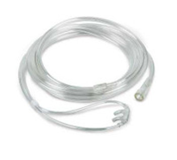Nasal Cannula Continuous Flow Soft-Touch Adult Curved Prong / NonFlared Tip HCS4514 Pack of 1