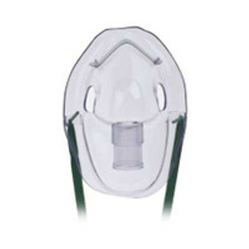 Aerosol Mask Hudson RCI® Elongated Style Adult One Size  Adjustable Head Strap / Nose Clip HUD1083 Case of 50