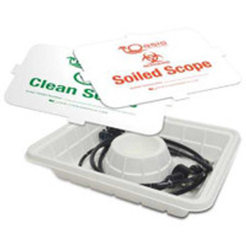 Scope Transport Tray with Lid Oasis® Biodegradable Plant-Based Material 16-1/2 x 20-1/2 Inch OT1230 Case of 30