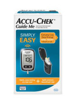 Blood Glucose Meter Accu-Chek® 5 Second Results No Coding Required 08499896001 Case of 10
