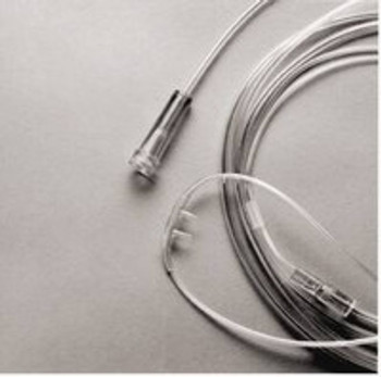 Salter-Style Infant Micro Flow ETCO2 Nasal Cannula with 7ft Tubing, Clear, Pack of 1