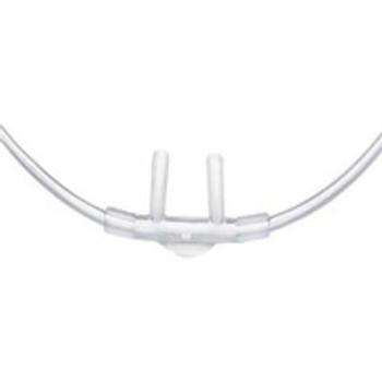 Nasal Cannula Continuous Flow Hudson RCI Adult Curved Prong / NonFlared Tip 1109 Case of 50
