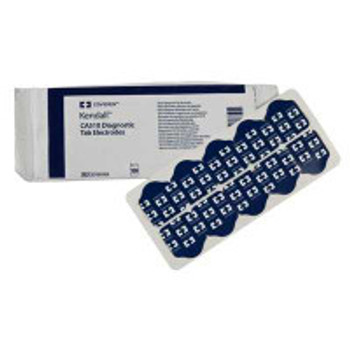 ECG Resting Electrode Kendall Foam Backing Tab Connector 100 per Pack EF00149 Box of 10