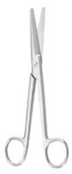 Dissecting Scissors McKesson Argent Mayo 6-3/4 Inch Length Surgical Grade Stainless Steel NonSterile Finger Ring Handle Curved 43-1-325 Pack of 1