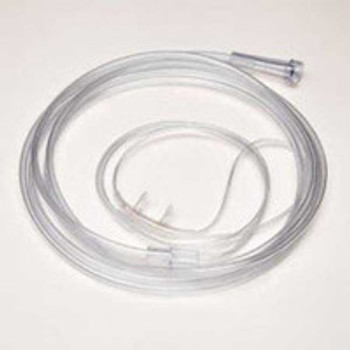 ETCO2 Nasal Sampling Cannula with O2 Delivery Micro Flow Delivery Salter-Style® Micro Adult Curved Prong / NonFlared Tip 1616-4-50 Case of 50