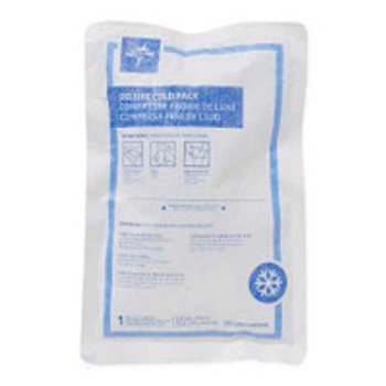 Instant Cold Pack with Cover Medline Deluxe General Purpose 6-1/4 x 9-1/2 Inch Disposable MDS148000 Case of 24