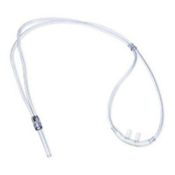 Nasal Cannula Continuous Flow Softech® Adult Straight Prong / Flared Tip HUD1821 Case of 50