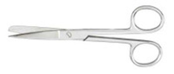 Operating Scissors McKesson 5-1/2 Inch Length Office Grade Stainless Steel Finger Ring Handle Straight Sharp Tip / Sharp Tip 43-2-275 Pack of 1