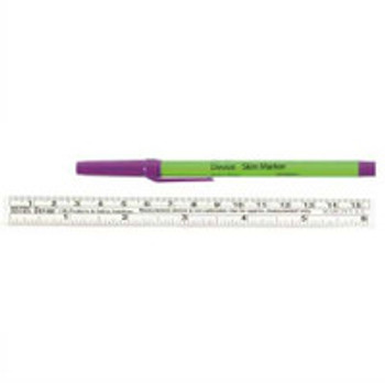Skin Marker Devon Gentian Violet Ink Full Size Fine Tip Sterile 31145942 Case of 100