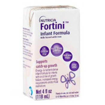 Infant Formula Fortini Unflavored 4 oz. Carton Liquid Calories Failure to Thrive 161212 Pack of 1
