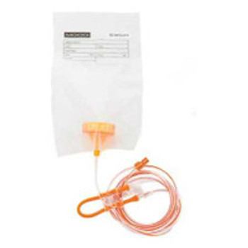 Screw Cap Set with ENFit® Connector Infinity® Orange® INFOCAP-E Case of 30