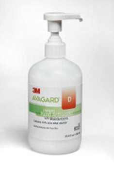 3M Avagard D Hand Sanitizer Gel, Ethyl Alcohol 61%, Alcohol Scent, 16 oz., Case of 12