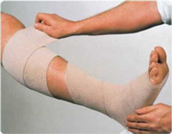 Compression Bandage Rosidal® K 4 Inch x 5-1/2 Yard Clip Detached Closure Tan NonSterile High Compression 55977403 Pack of 1