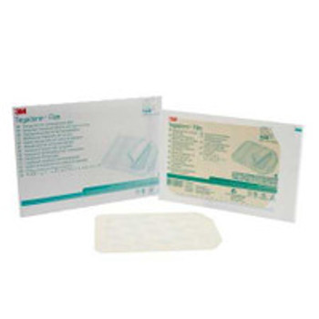 Transparent Film Dressing 3M Tegaderm 6 x 8 Inch Frame Style Delivery Rectangle Sterile 1628 Box of 10